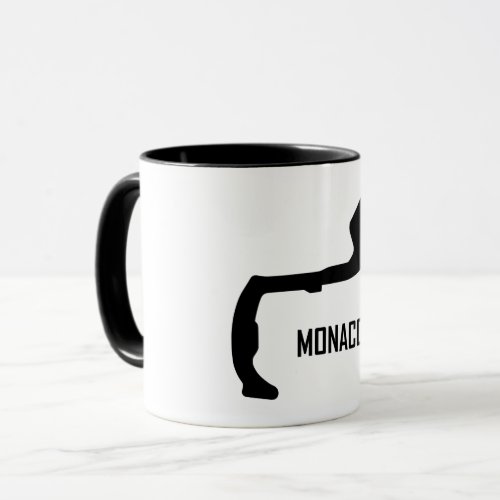 Monaco F1 circuit Mug