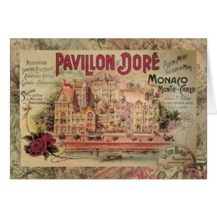 Monaco Fancy Vintage French Riviera France Cards