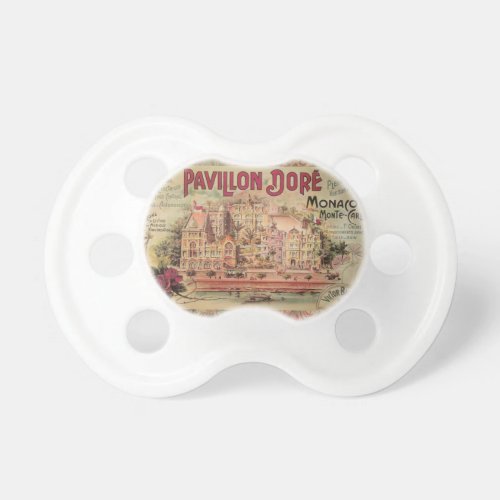 Monaco Fancy Vintage French Riviera France Pacifier