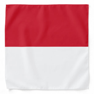 Monaco Flag Bandana