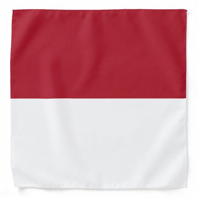 Monaco flag bandana (Front)