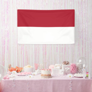 Monaco flag banner