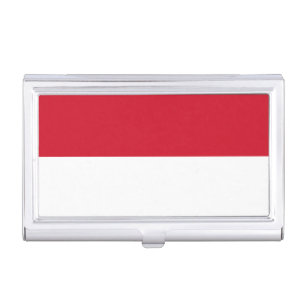 Monaco Flag Business Card Case