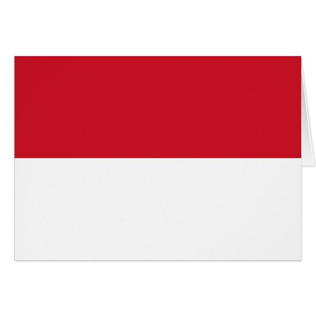 Monaco Flag Cards (Front Horizontal)