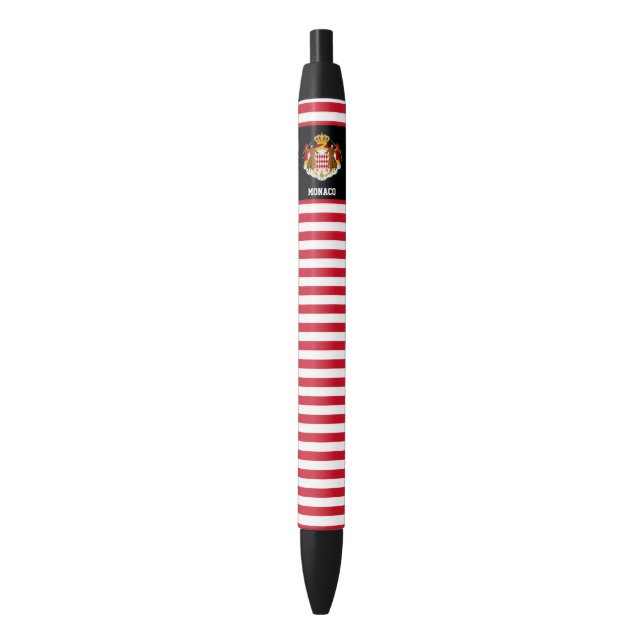 Monaco Flag Cute Patriotic Pen (Front Vertical)