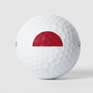 Monaco flag golf balls