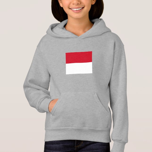 Monaco Flag Hoodie (Front)
