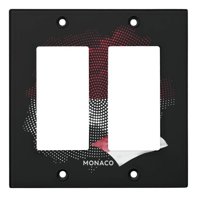 Monaco flag light switch cover (Front)