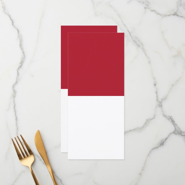 Monaco flag menu (Front/Back In Situ)