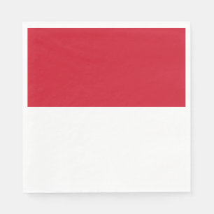 Monaco Flag Napkins