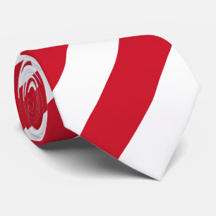 Monaco Flag Neck Tie