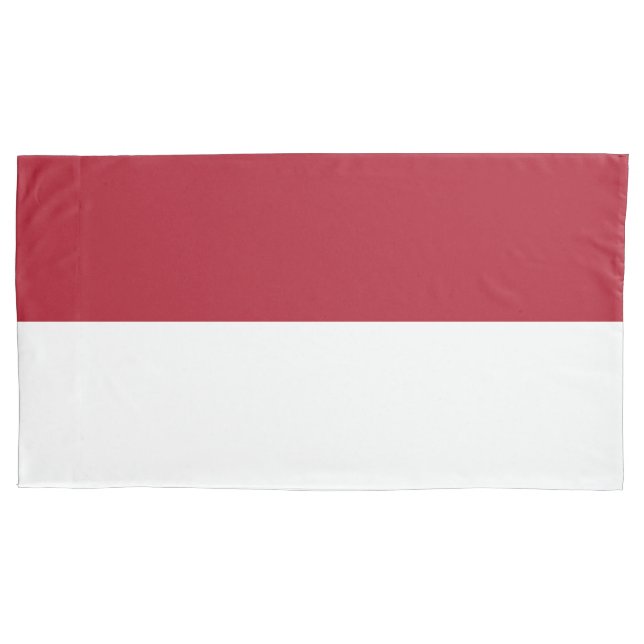 Monaco flag pillow case (Front)