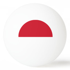 Monaco Flag Ping Pong Ball