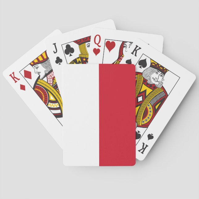Monaco Flag Poker Cards (Back)