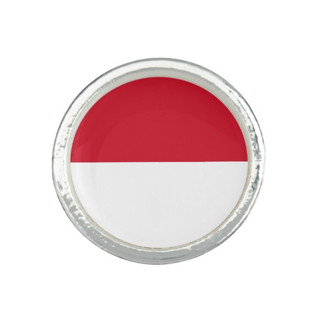 Monaco Flag Ring (Front)