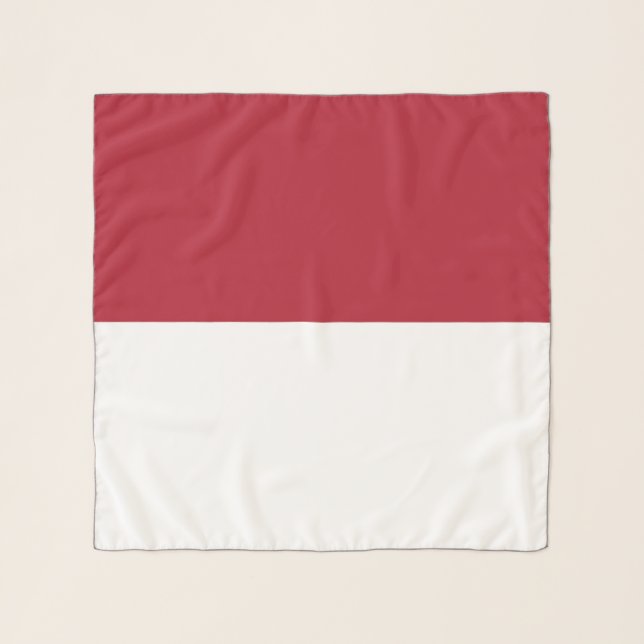 Monaco flag scarf (Front)