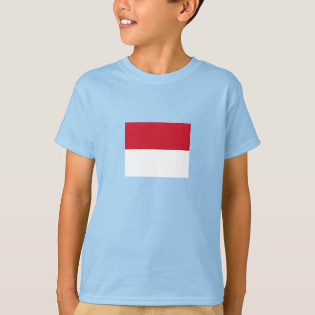 Monaco Flag T-Shirt (Front)