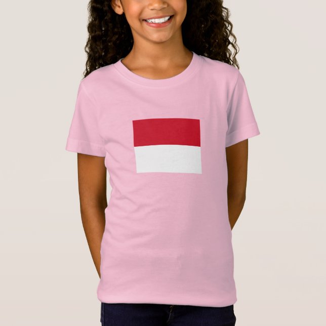 Monaco Flag T-Shirt (Front)