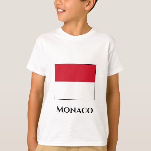 Monaco Flag T_Shirt