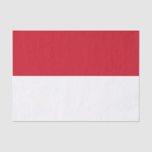 Monaco Flag Tissue Paper