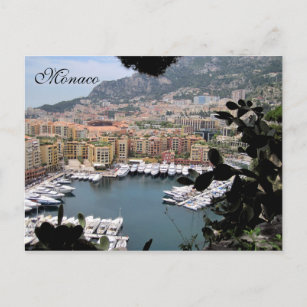 Monaco, French Riviera, France Postcard