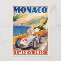 Monaco Grand Prix 1936 Vintage