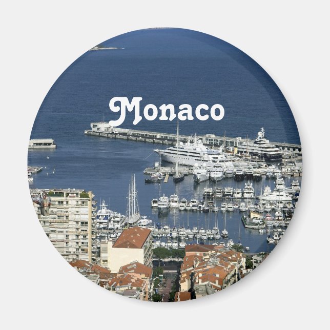 Monaco Harbor Magnet (Front)