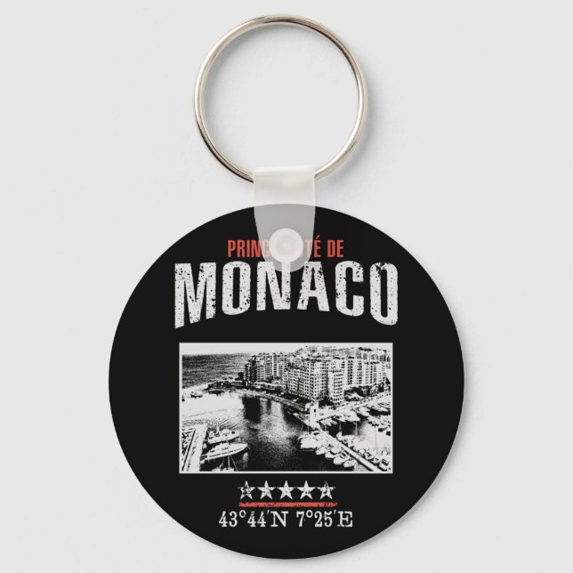 Monaco Keychain (Front)