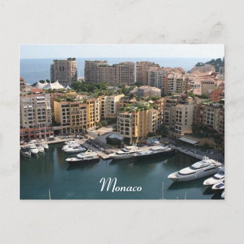 monaco living postcard