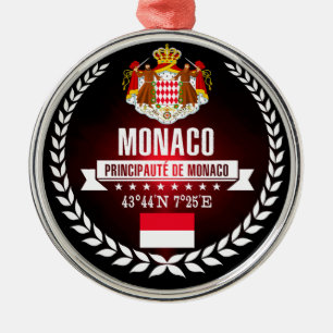 Monaco Metal Ornament