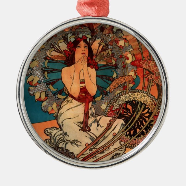 Monaco Monte Carlo Metal Ornament (Front)