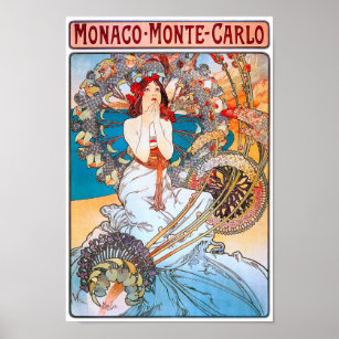 Mucha Sarah Bernhardt Posters & Prints | Zazzle