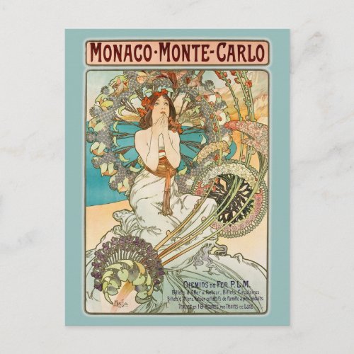 Monaco Monte_Carlo Postcard