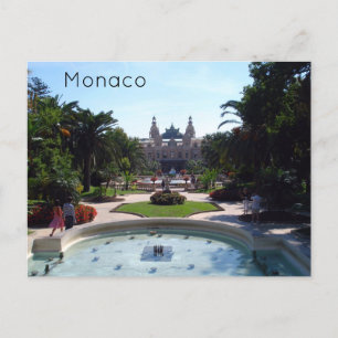 Monaco Monte Carlo Postcard