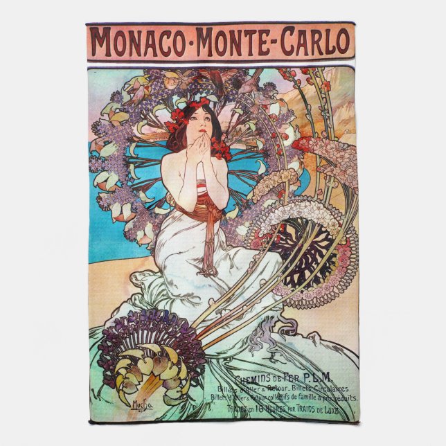 Monaco Monte Carlo Towel (Vertical)