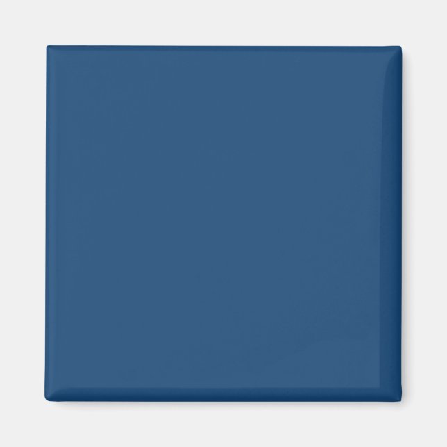Monaco Noble Blue Solid Color Magnet (Front)