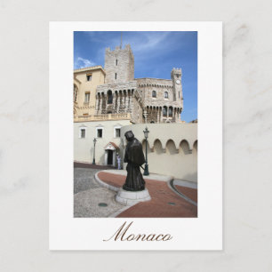Monaco palace postcard