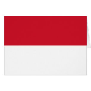 Monaco Patriotic Flag Cards