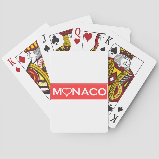Monaco Poker Cards (Back)