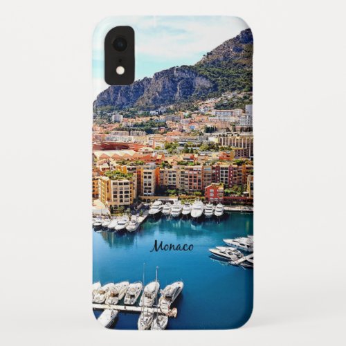 Monaco Port iPhone XR Case