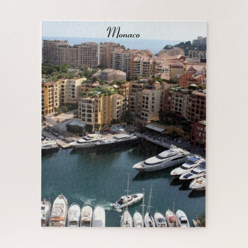 monaco port living jigsaw puzzle