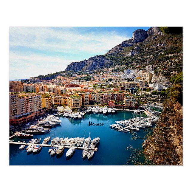 Monaco Port Poster (Front)