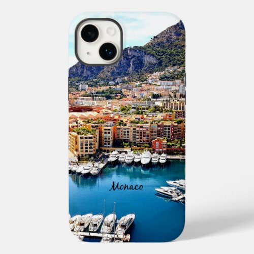 Monaco Port scenic photograph Case_Mate iPhone 14 Plus Case