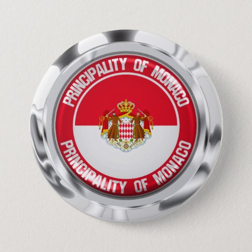 Monaco Round Emblem Button