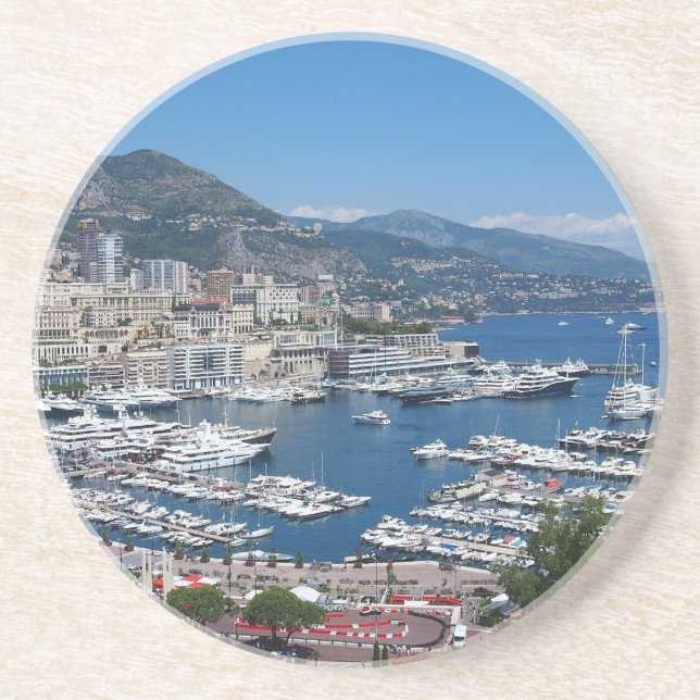 Monaco Sandstone Coaster (Front)
