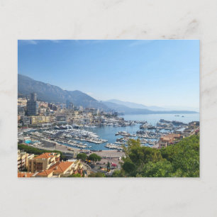 Monaco Skyline Postcard