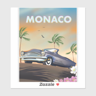Monaco Sticker