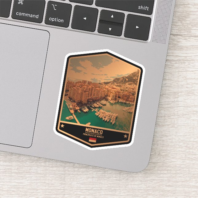 Monaco Sticker (Detail)