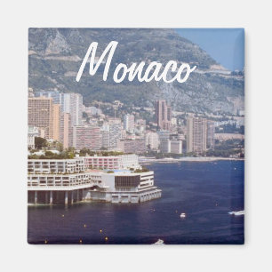Monaco Travel Photo Souvenir Fridge Magnets