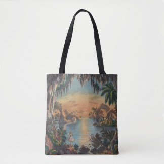 Monalisa art tote bag